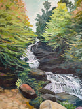 The Waterside Collection: "Sky Valley Waterfall"