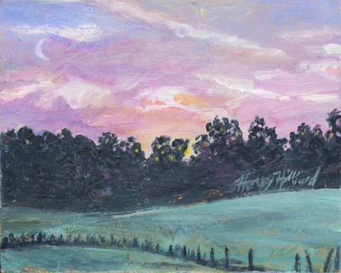 "Moon Meadow" Canvas Print