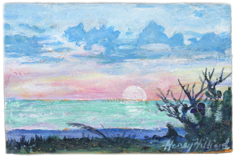 "Moon Beach" Canvas Print
