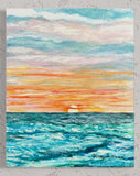The Waterside Collection: "Choppy Sunset"