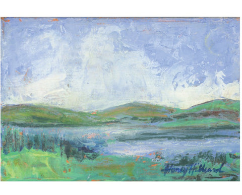 "Moon Hills" Canvas Print