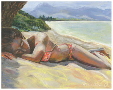 "Sand & Sea" Canvas Print