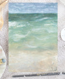 "Teal Horizon" Canvas Print