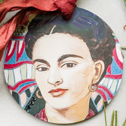 Iconic Women Prints on Round Wood