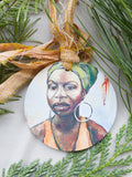 Iconic Women Prints on Round Wood