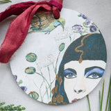 Iconic Women Prints on Round Wood