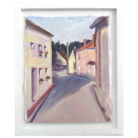 French Pink Village, 11 x 14