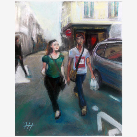 A Couple in Paris, Print