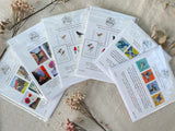 Birds & French Scenes Big Bundle Notecards Gift Set