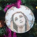 Iconic Women Prints on Round Wood