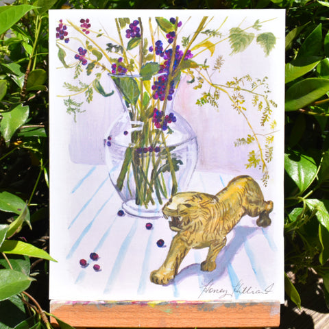 "Tiger Berry Prowl" 8x10 PRINT